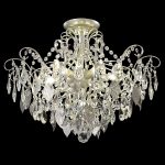 Потолочная люстра Crystal Lux ESMIRALDA PL6 SILVER
