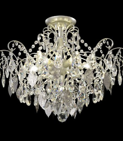 Потолочная люстра Crystal Lux ESMIRALDA PL6 SILVER
