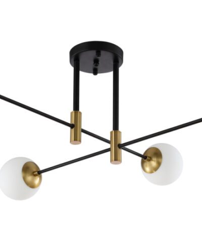 Потолочная люстра Crystal Lux Fidel FIDEL PL4 BLACK