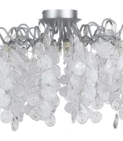 Потолочная люстра Crystal Lux Tenerife PL8 Silver