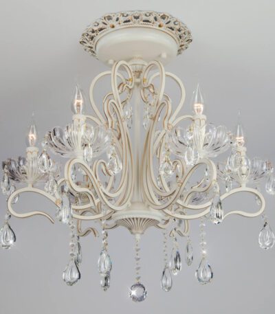 Потолочная люстра Eurosvet 12205/6 белый Strotskis