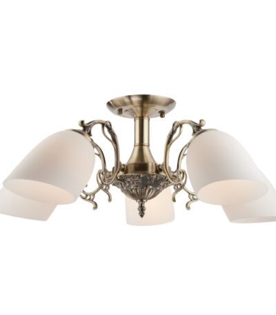 Потолочная люстра Eurosvet 22010/5 античная бронза