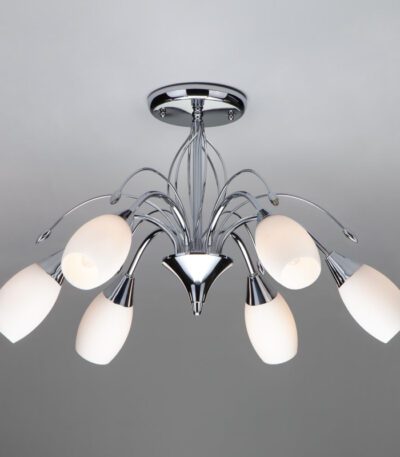 Потолочная люстра Eurosvet 22080/6 хром