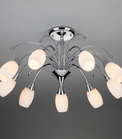Потолочная люстра Eurosvet 22080/9 хром