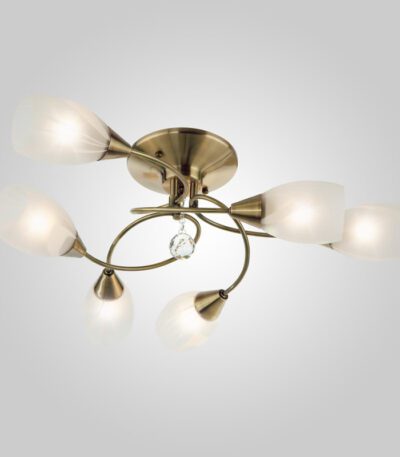 Потолочная люстра Eurosvet 2275/6 античная бронза