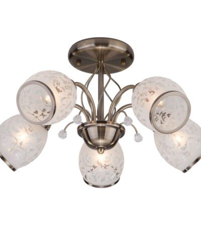 Потолочная люстра Eurosvet 30026/5 античная бронза