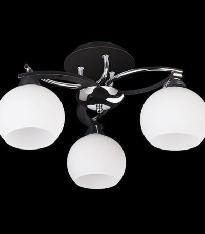 Потолочная люстра Eurosvet 9654/3 хром/венге