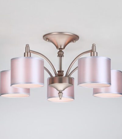 Потолочная люстра Eurosvet Adagio 60080/5 сатин-никель