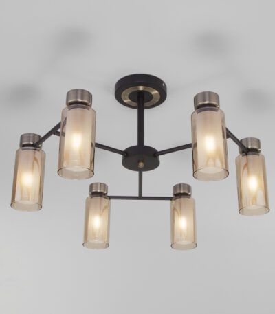 Потолочная люстра Eurosvet Amado 70115/6 черный