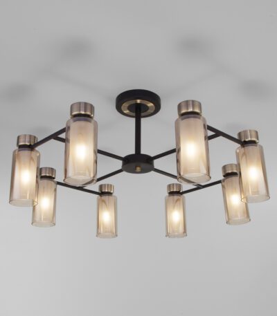 Потолочная люстра Eurosvet Amado 70115/8 черный