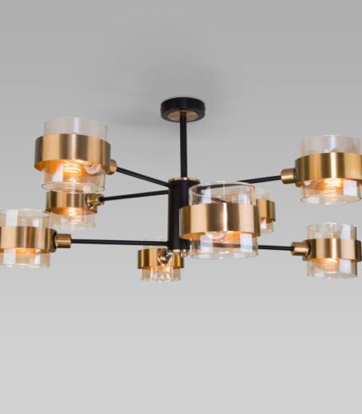 Потолочная люстра Eurosvet Arcada 70127/8 черный