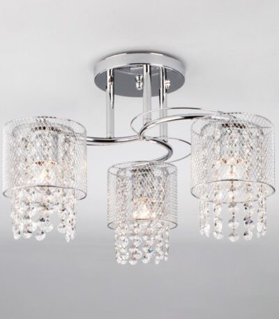 Потолочная люстра Eurosvet Bonnie 30137/3 хром