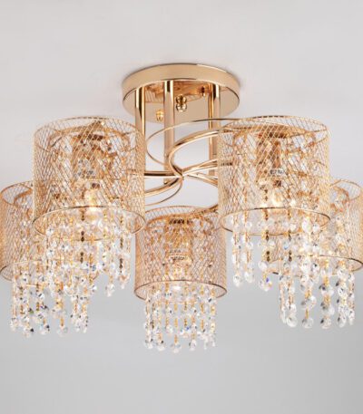 Потолочная люстра Eurosvet Bonnie 30137/5 золото