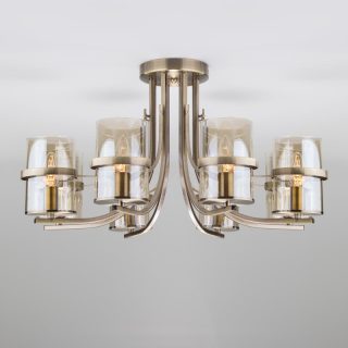 Потолочная люстра Eurosvet Coppa 60085/8 античная бронза