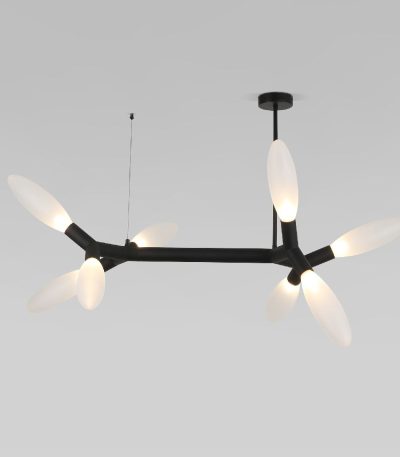 Потолочная люстра Eurosvet Covalent 30180 черный a069156