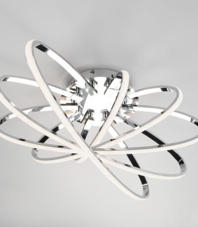 Потолочная люстра Eurosvet Evia 90100/5 хром