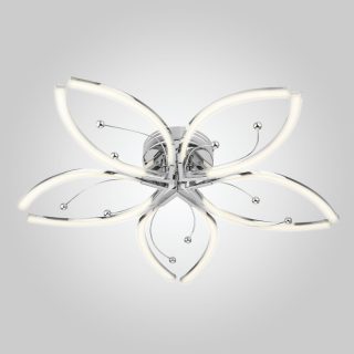 Потолочная люстра Eurosvet Fiona 90056/5 хром