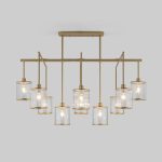 Потолочная люстра Eurosvet Inari 60144/10 золото Smart a061944