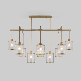 Потолочная люстра Eurosvet Inari 60144/10 золото Smart a061944