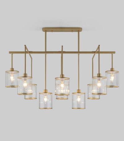 Потолочная люстра Eurosvet Inari 60144/10 золото Smart a061944