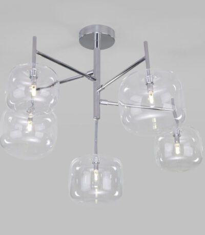 Потолочная люстра Eurosvet Jar 70128/5 хром