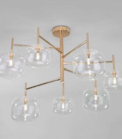 Потолочная люстра Eurosvet Jar 70128/7 золото