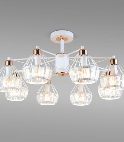 Потолочная люстра Eurosvet Lord 70075/8 белый