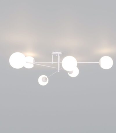 Потолочная люстра Eurosvet Netz 30181/6 белый Smart a062215