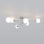 Потолочная люстра Eurosvet Netz 30181/6 хром Smart a062216