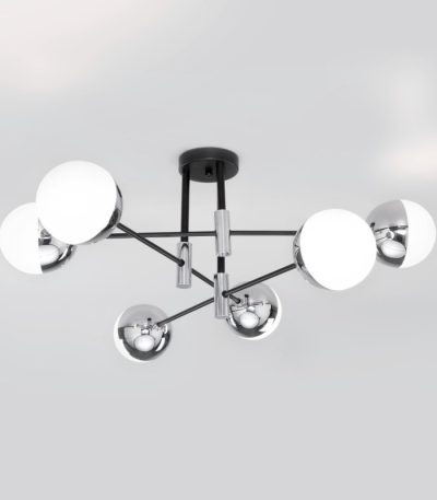 Потолочная люстра Eurosvet Nuvola 70129/6 хром