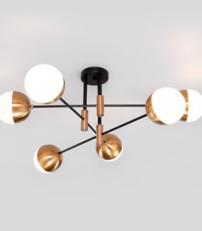 Потолочная люстра Eurosvet Nuvola 70129/6 латунь