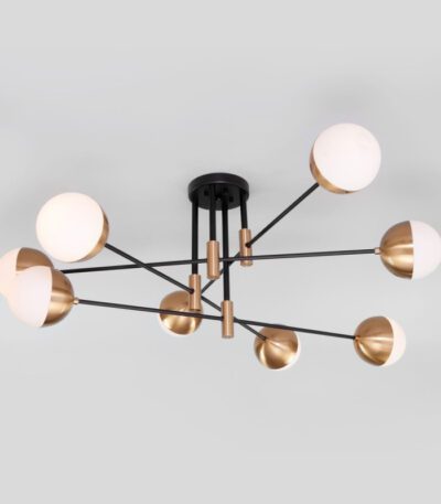 Потолочная люстра Eurosvet Nuvola 70129/8 латунь