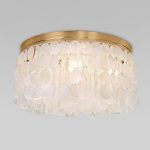 Потолочная люстра Eurosvet Sandra60084/5 латунь/перламутр Smart a071170