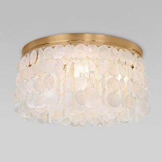 Потолочная люстра Eurosvet Sandra60084/5 латунь/перламутр Smart a071170