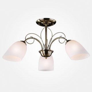 Потолочная люстра Eurosvet Стефани 30107/3 античная бронза