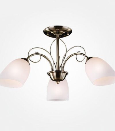 Потолочная люстра Eurosvet Стефани 30107/3 античная бронза