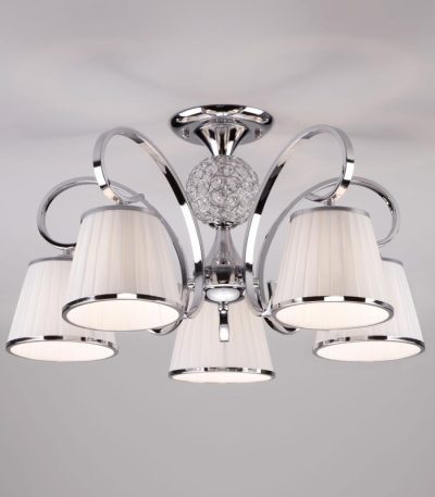 Потолочная люстра Eurosvet Tessa 60088/5 хром