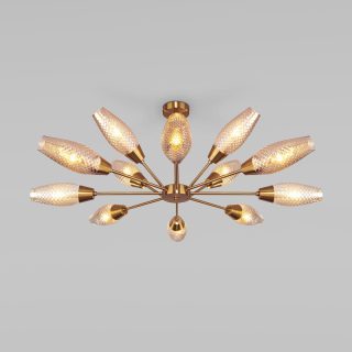 Потолочная люстра Eurosvet Thalia 60140/12 золото