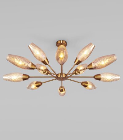 Потолочная люстра Eurosvet Thalia 60140/12 золото