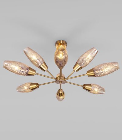 Потолочная люстра Eurosvet Thalia 60140/9 золото