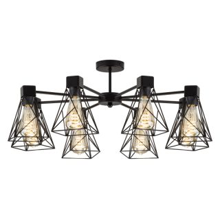 Потолочная люстра Eurosvet Trappola 70107/8 черный