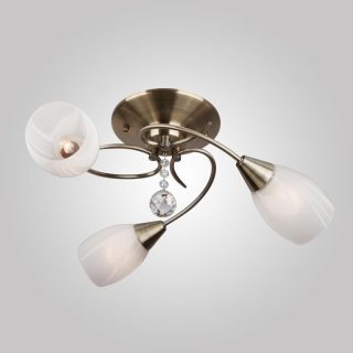 Потолочная люстра Eurosvet Вирджиния 30100/3 античная бронза