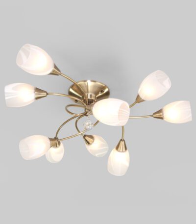 Потолочная люстра Eurosvet Virginia 2275/9 античная бронза