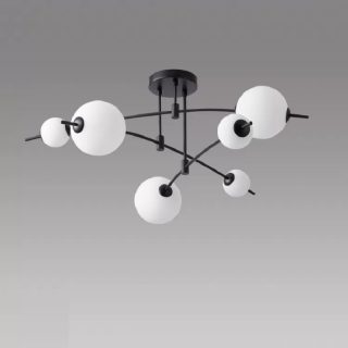 Потолочная люстра iLedex Epical 6827-6 BK+WH