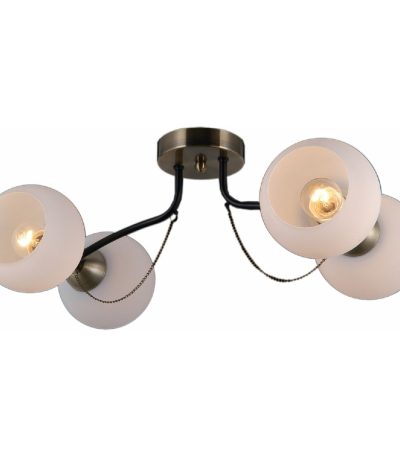 Потолочная люстра Illumico IL0035-4CSQ-79 BK AB