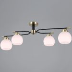 Потолочная люстра Illumico IL0638-4CSQ-24 AB BK LIBRA