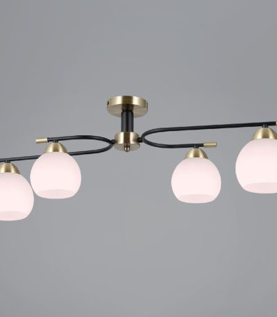 Потолочная люстра Illumico IL0638-4CSQ-24 AB BK LIBRA