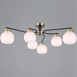 Потолочная люстра Illumico IL0638-6CSQ-24 AB BK LIBRA