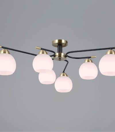 Потолочная люстра Illumico IL0638-6CSQ-24 AB BK LIBRA