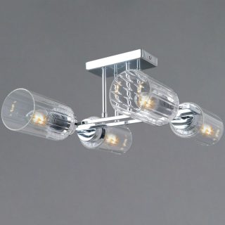 Потолочная люстра Illumico IL0780-4CSQ-25 CR NAPLES